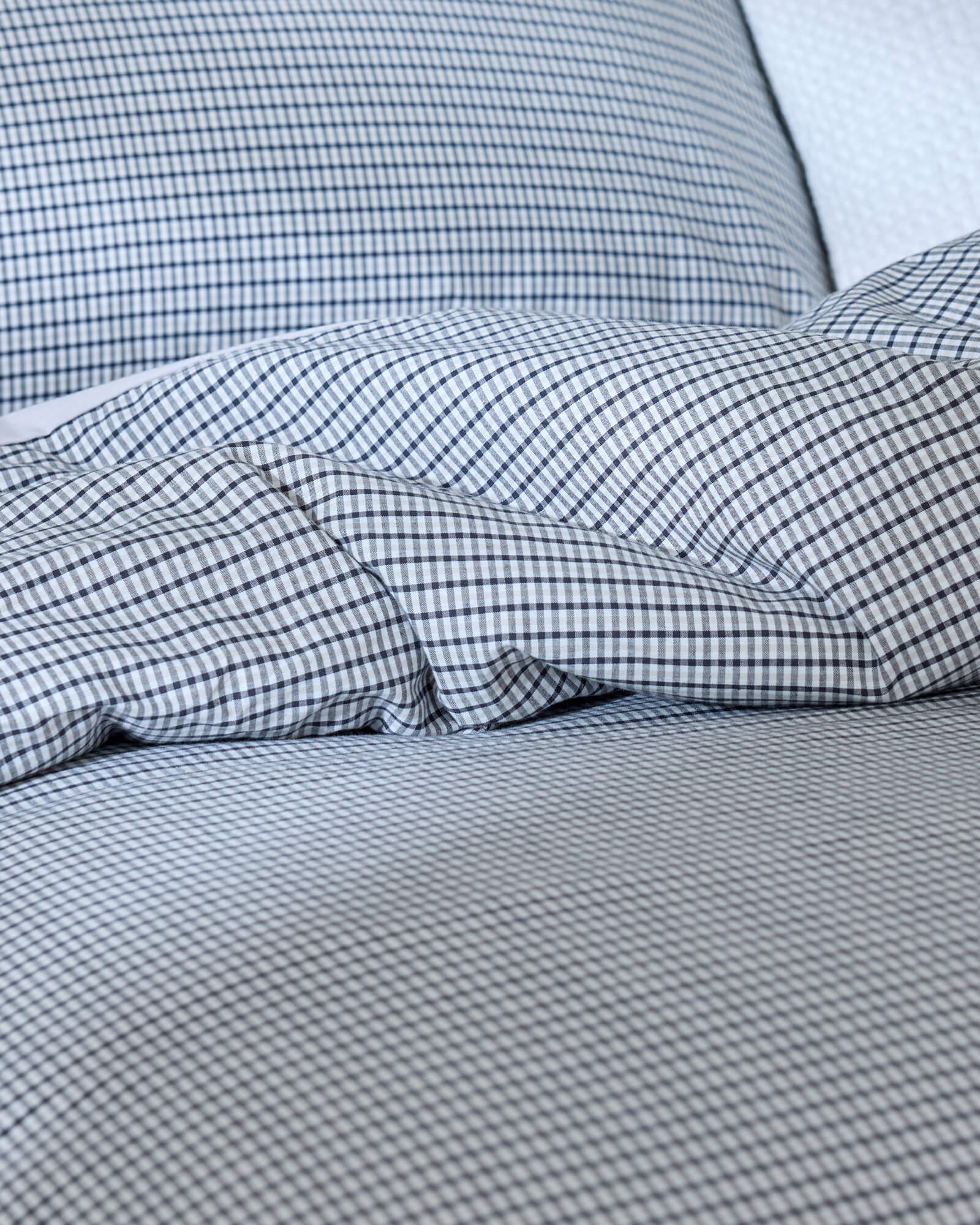 Royal Doulton Kent duvet cover set styled in a bedroom