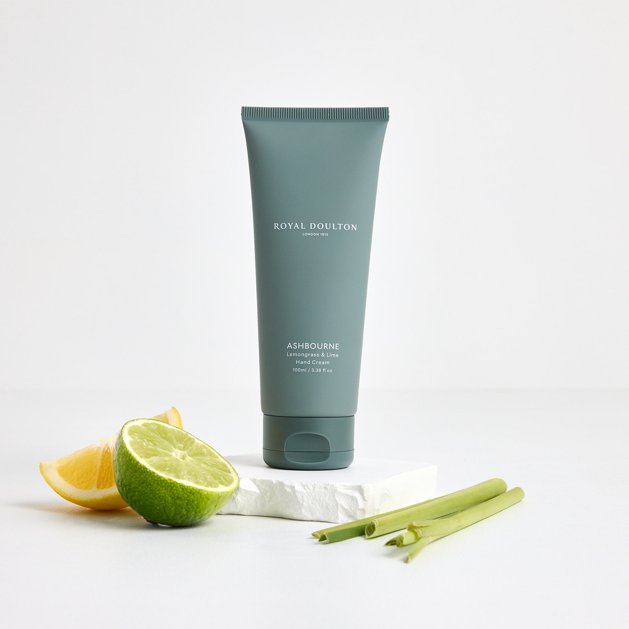Royal Doulton Ashbourne Hand Cream in Lemongrass & Lime
