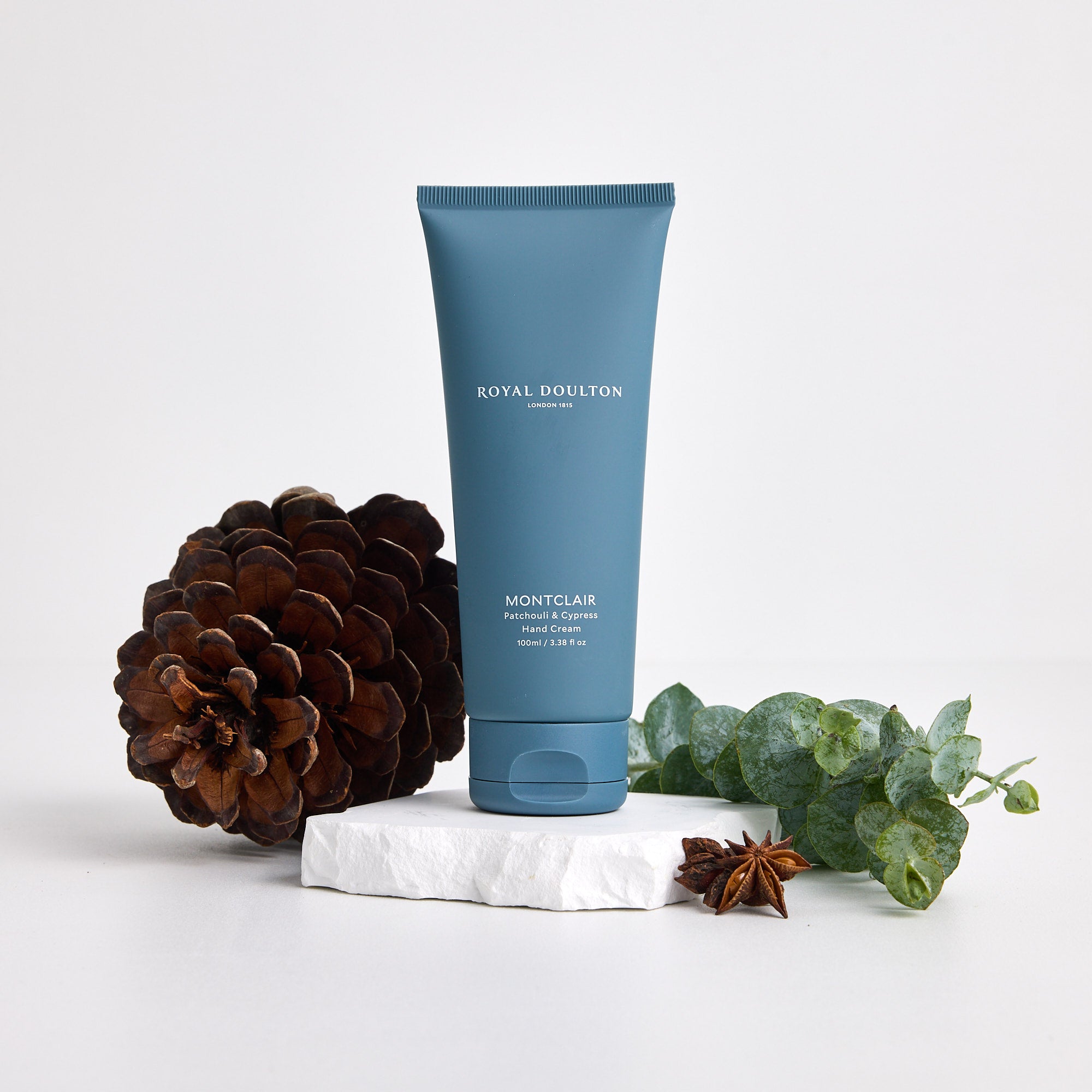Royal Doulton Montclair Hand Cream in Patchouli & Cypress