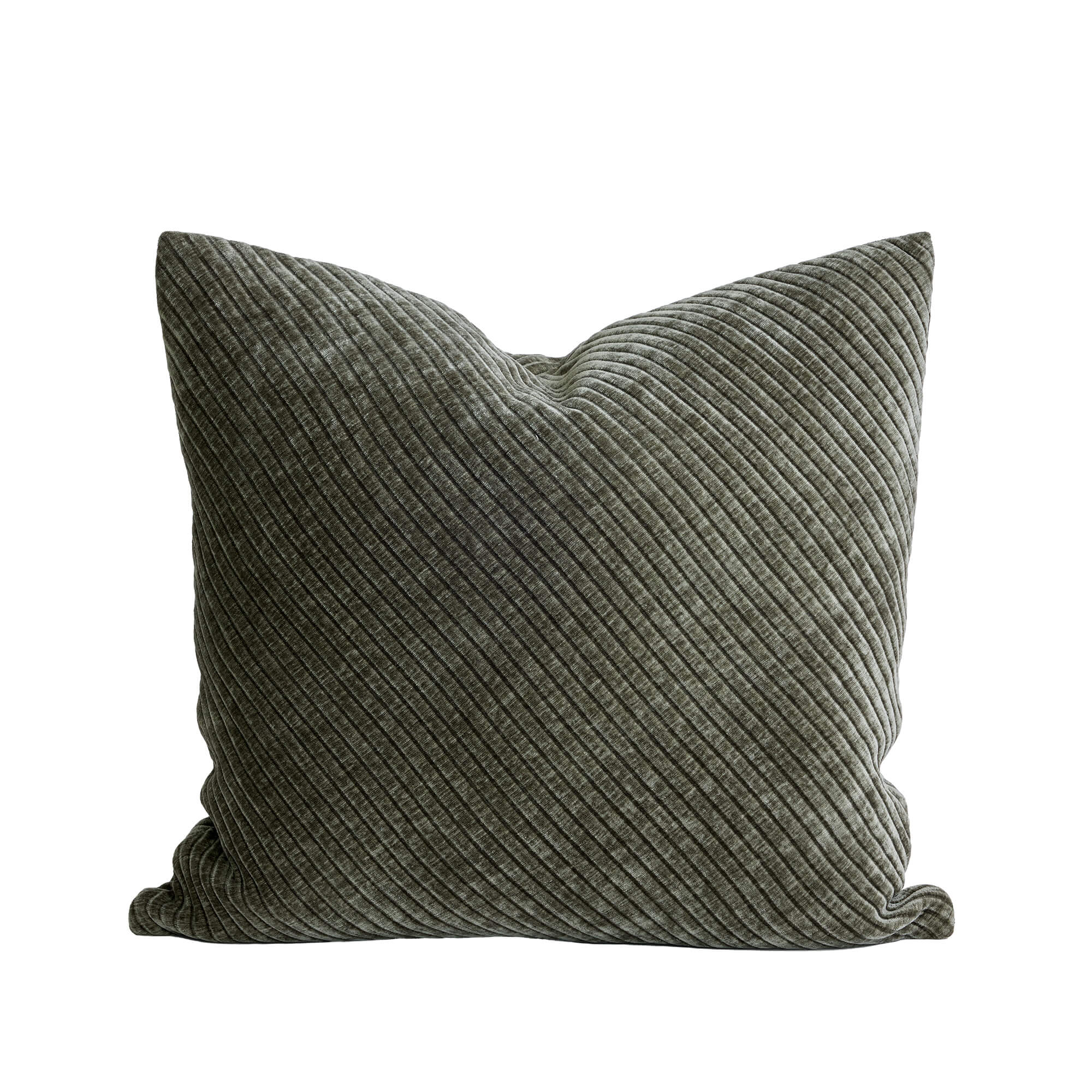 Royal Doulton Carlo cushion in Olive