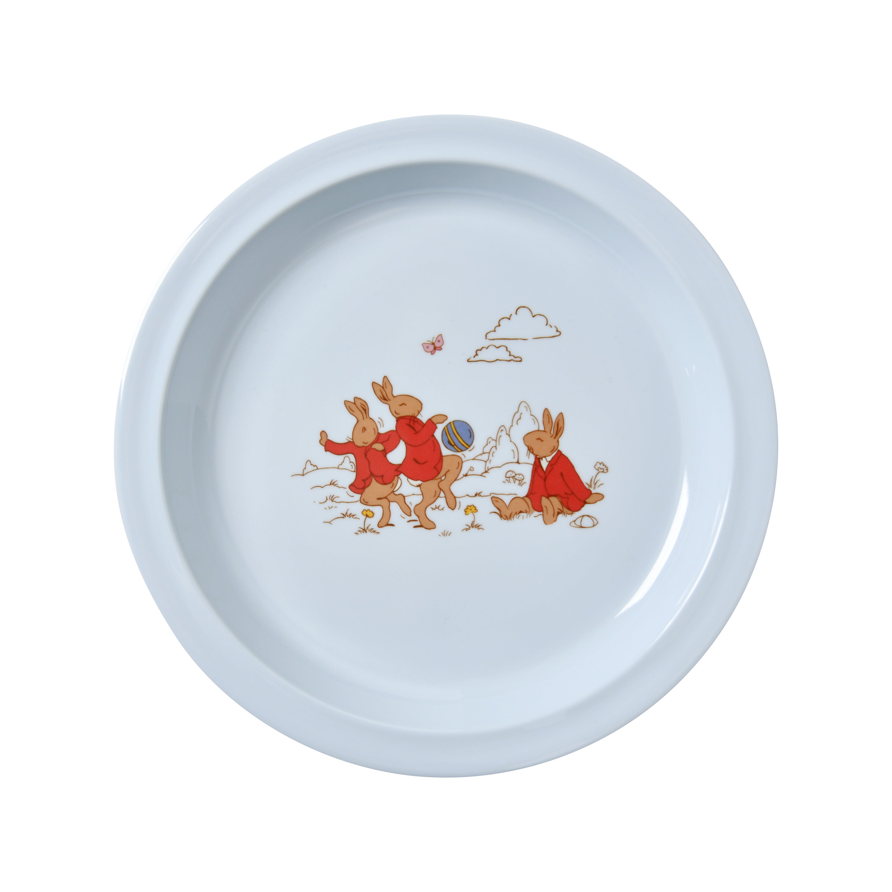 Royal Doulton Bunnykins 3pc Melamine Dinner Set in Blue