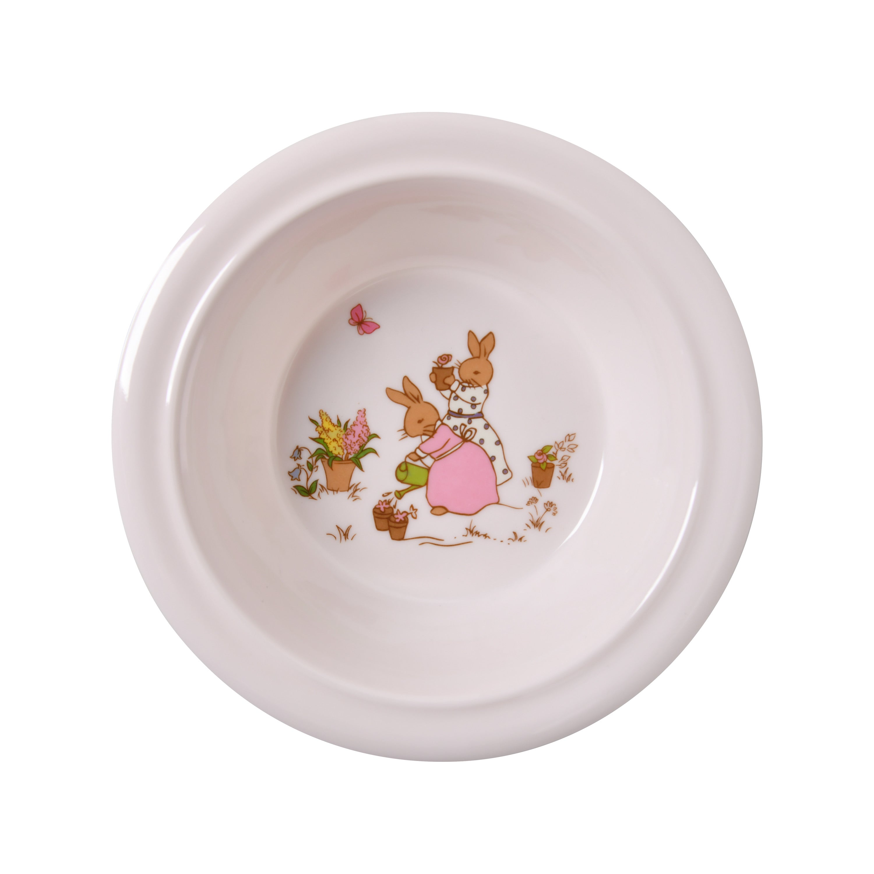 Royal Doulton Bunnykins 3pc Melamine Dinner Set in Pink